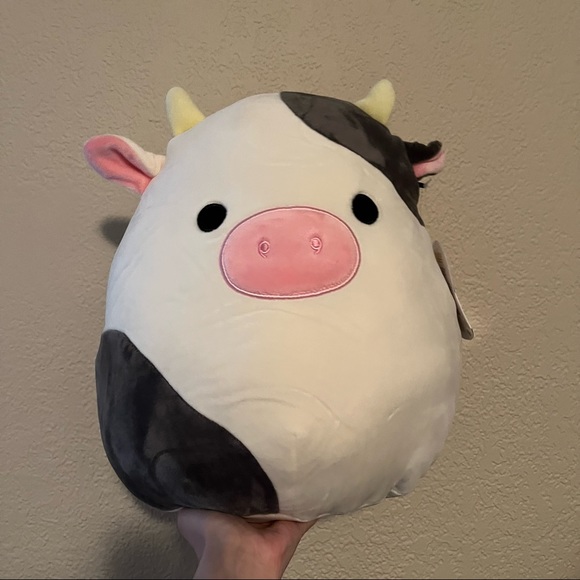 Squishmallows Other - NWT 12” Connor the Cow Squishmallow